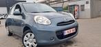NISSAN MICRA/1200cc BENZINE/AIRCO/GEKEURD/GARANTIE, Euro 5, LED verlichting, Zilver of Grijs, Micra