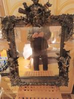 Miroir ancien avec anges, Antiquités & Art, Enlèvement ou Envoi