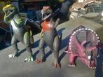 t rex dinosauris en triceratops DM 1987, Ophalen of Verzenden, Gebruikt