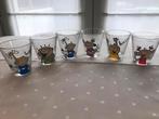 Set van 6 vrolijke kinderglazen, Huis en Inrichting, Keuken | Servies, Glas, Overige stijlen, Glas of Glazen, Zo goed als nieuw