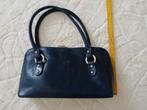 handtas blauw leer - made in Italy, Handtassen en Accessoires, Tassen | Schoudertassen, Overige merken, Blauw, Ophalen of Verzenden