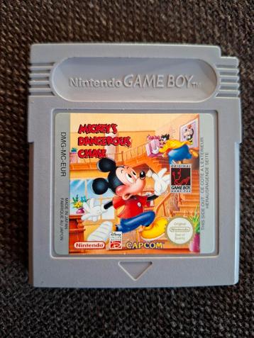 Nintendo Gameboy La dangereuse poursuite de Mickey, Enlèvement ou Envoi, Comme neuf