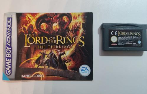 Lord of the Rings: The Third Age Game Boy Advance (GBA) Spel, Games en Spelcomputers, Games | Nintendo Game Boy, Gebruikt, Strategie en Constructie