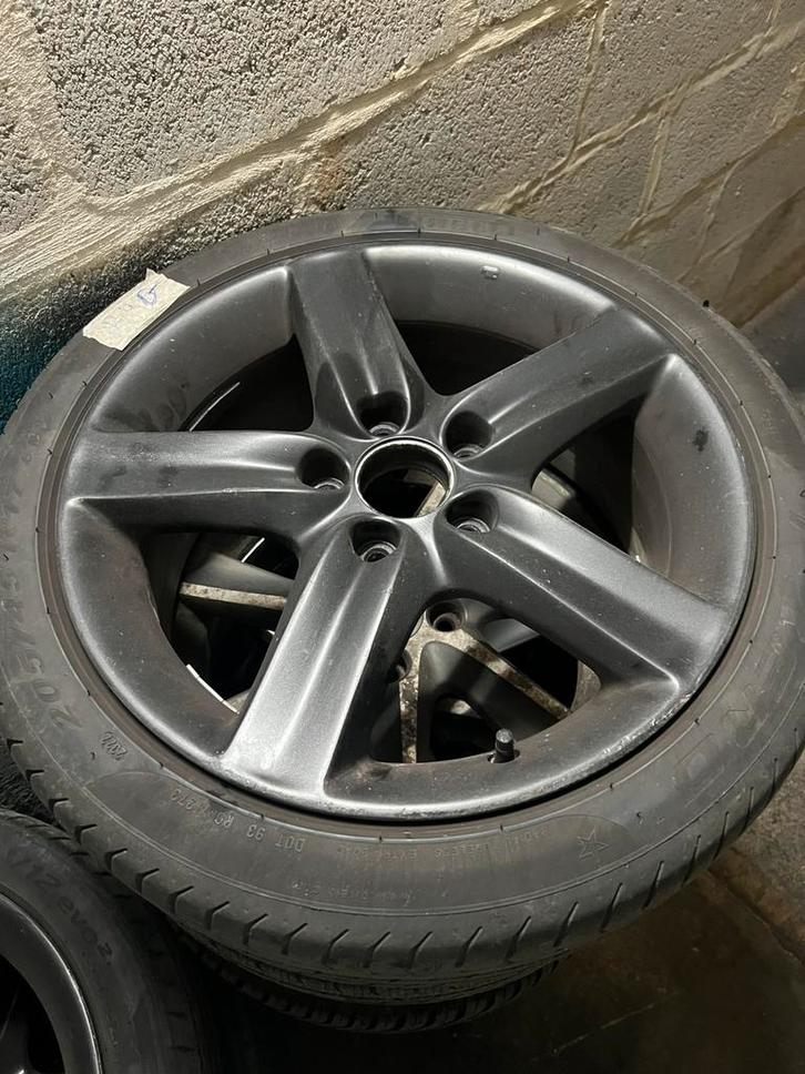 Jantes honda civic 8 type S, Autos : Pièces & Accessoires, Pneus & Jantes, Pneus et Jantes, Pneus été, 17 pouces, 205 mm, Véhicule de tourisme