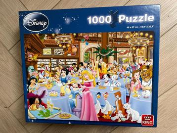 Disney puzzel 1000 stukjes, Hobby en Vrije tijd, Denksport en Puzzels, Ophalen, 500 t/m 1500 stukjes, Zo goed als nieuw, Legpuzzel