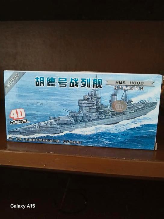 Hms HOOD, Hobby en Vrije tijd, Modelbouw | Boten en Schepen, Nieuw, Ophalen of Verzenden