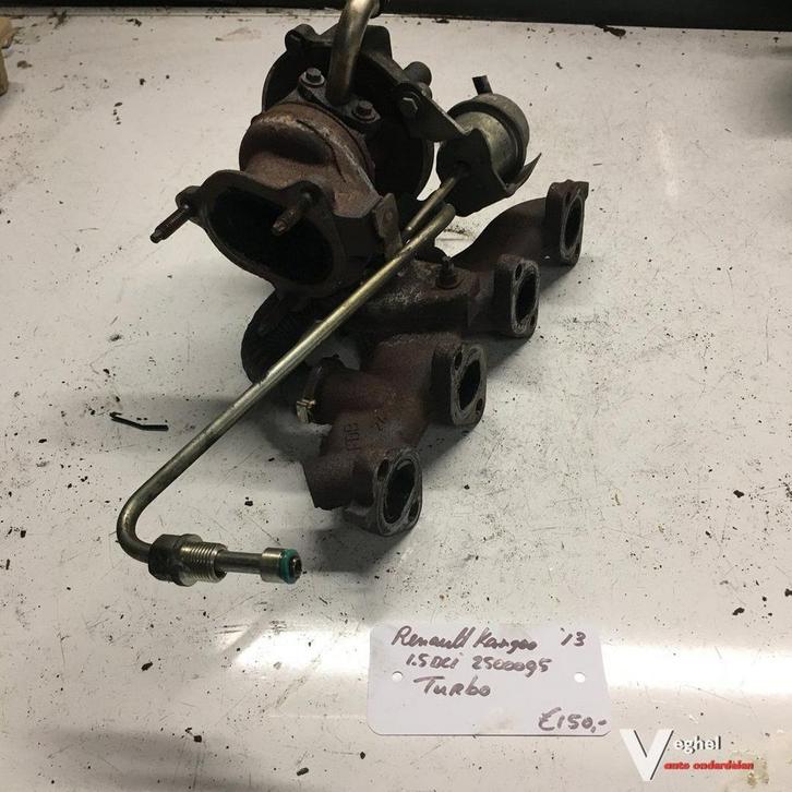 Renault Kangoo 1.5 dci ( Achterklep ) 2013 2500095   Turbo, Auto-onderdelen, Motor en Toebehoren, Gebruikt, Ophalen of Verzenden