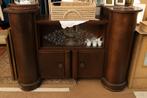Art deco vitrinekast, Ophalen, Gebruikt, Glas
