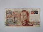 Luxemburg 100 francs, Timbres & Monnaies, Billets de banque | Europe | Billets non-euro, Enlèvement ou Envoi
