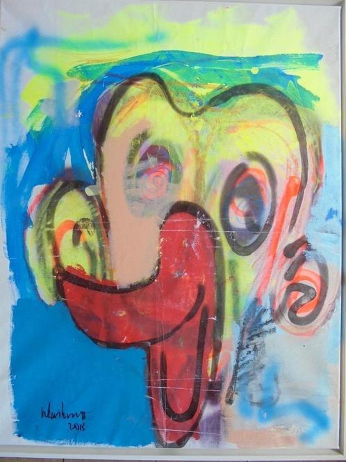 Peter Klashorst  1957 - 2024   Karikatuur, Antiek en Kunst, Kunst | Schilderijen | Modern, Verzenden