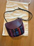 Delvaux Listrac PM Toile de cuir meerkleurig, Bijoux, Sacs & Beauté, Sacs | Sacs Femme, Enlèvement ou Envoi, Comme neuf, Sac à main