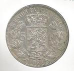 12543 * LEOPOLD II * 5 frank 1868 * Z.Fr, Postzegels en Munten, Zilver, Verzenden