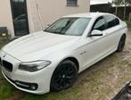 BMW 520D, Auto's, Automaat, Wit, Leder, 5 deurs