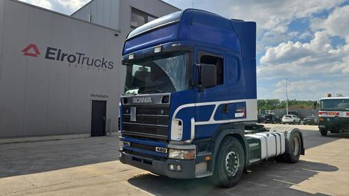 Scania 124-420 (MANUAL GEARBOX / BOITE MANUELLE / AIRCO / AC, Auto's, Vrachtwagens, Bedrijf, Te koop, ABS, Airconditioning, Elektrische ramen