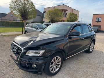 Audi Q5 2.0 TDI 163pk Quattro Automaat Accident beschikbaar voor biedingen