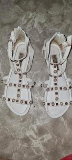 Sandalen, Kleding | Dames, Schoenen, Primark, Wit, Gedragen, Sandalen of Muiltjes
