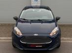 Ford Fiesta 1.25 Benzine 2015, Auto's, Ford, Voorwielaandrijving, Euro 5, Zwart, Blauw