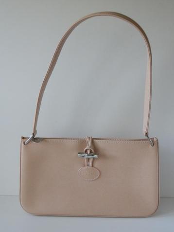Longchamp Paris damestas . Leer . beschikbaar voor biedingen