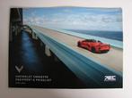 Chevrolet Corvette brochure, Ophalen of Verzenden, Nieuw, Chevrolet