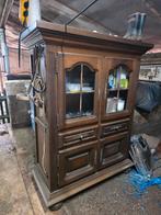 Grote vitrinekast, Antiek en Kunst, Ophalen