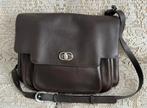 DELVAUX schoudertas van onberispelijk bruin leer, Ophalen of Verzenden, Leer