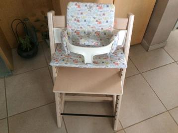 Chaise pour enfant Tripp Trapp Stokke avec ensemble bébé + c, Enlèvement, Comme neuf, Chaise évolutive, Plateau amovible