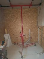 Gipsplaat lift, Ophalen, Gebruikt