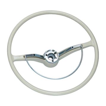 VW Stuurwiel 1961 - 1971 Ivoor Kever Karmann Ghia Type 3 beschikbaar voor biedingen