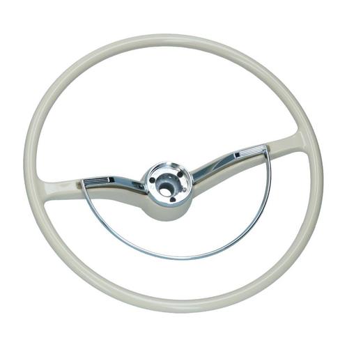 VW Stuurwiel 1961 - 1971 Ivoor Kever Karmann Ghia Type 3, Auto diversen, Auto-accessoires, Nieuw, Ophalen of Verzenden