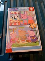 Peppa pig houten puzzel 2x 25 stukjes, Kinderen en Baby's, Speelgoed | Kinderpuzzels, Ophalen of Verzenden, Zo goed als nieuw