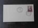1 envelop met postzegel 997 van 1956 en speciale annulering, Postzegels en Munten, Postzegels | Europa | België, Ophalen, Met stempel