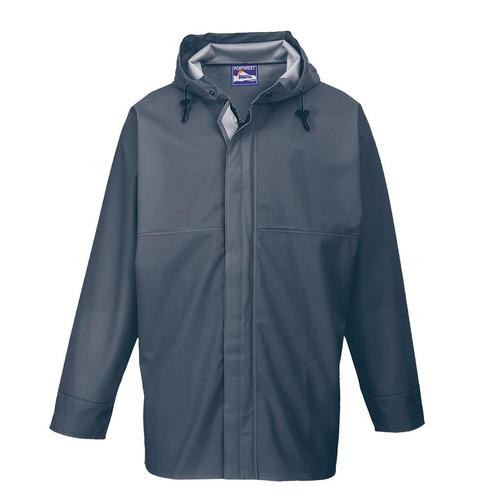 Portwest Sealtex ocean jack S250 Navy zeiljack regen jas XL, Caravans en Kamperen, Regenkleding, Nieuw, Regenjas, Dames, Heren