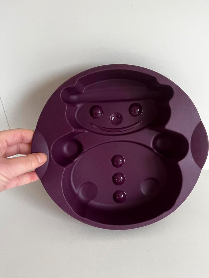 NIEUW van Tupperware - Multiflex sneeuwman, Huis en Inrichting, Keuken | Tupperware, Nieuw, Paars, Ophalen of Verzenden