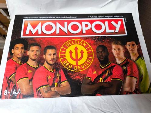Monopoly Rode Duivels Rode Duivels voetbal, Hobby en Vrije tijd, Gezelschapsspellen | Bordspellen, Zo goed als nieuw, Ophalen of Verzenden