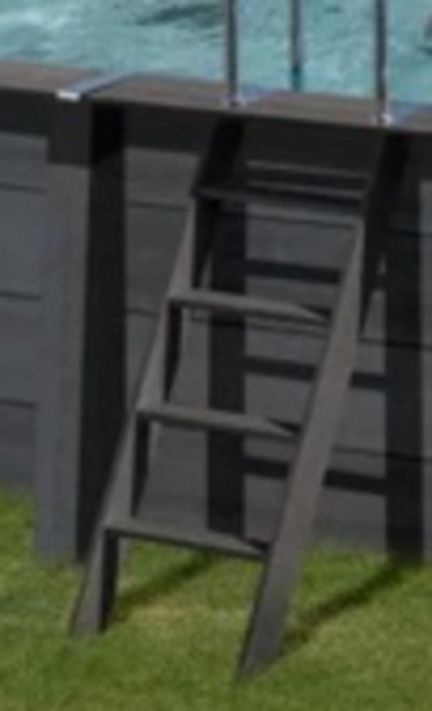 ZWEMBADTRAP - COMPOSIET - 4 TREDEN, Tuin en Terras, Zwembad-toebehoren, Nieuw, Overige typen, Ophalen