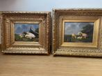 schilderij landschap  sierkader, Antiek en Kunst, Ophalen