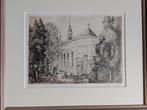 Romain Malfliet  1910 - 2006   Ets  Sint Niklaas, Antiek en Kunst, Kunst | Etsen en Gravures, Verzenden