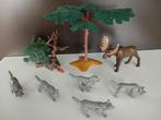 5 loups + 1 renne + 1 écureuil + végétaux divers  PLAYMOBIL, Enlèvement, Utilisé, Playmobil en vrac