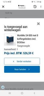 Sortimo rek compleet. betreft 2stuks ., Ophalen, Nieuw