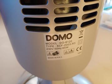 Elektrische ventilator grijs, Enlèvement, Comme neuf