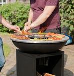 BBQ Plancha Amigo met wokring en RVS Bakplaat 67Ø Nieuw, Tuin en Terras, Ophalen of Verzenden, Nieuw, RJRoyal Living, Met accessoires