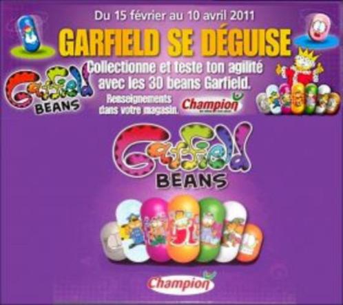 Garfield Bean - Champion - 2011, Collections, Actions de supermarché, Autres supermarchés, Enlèvement ou Envoi