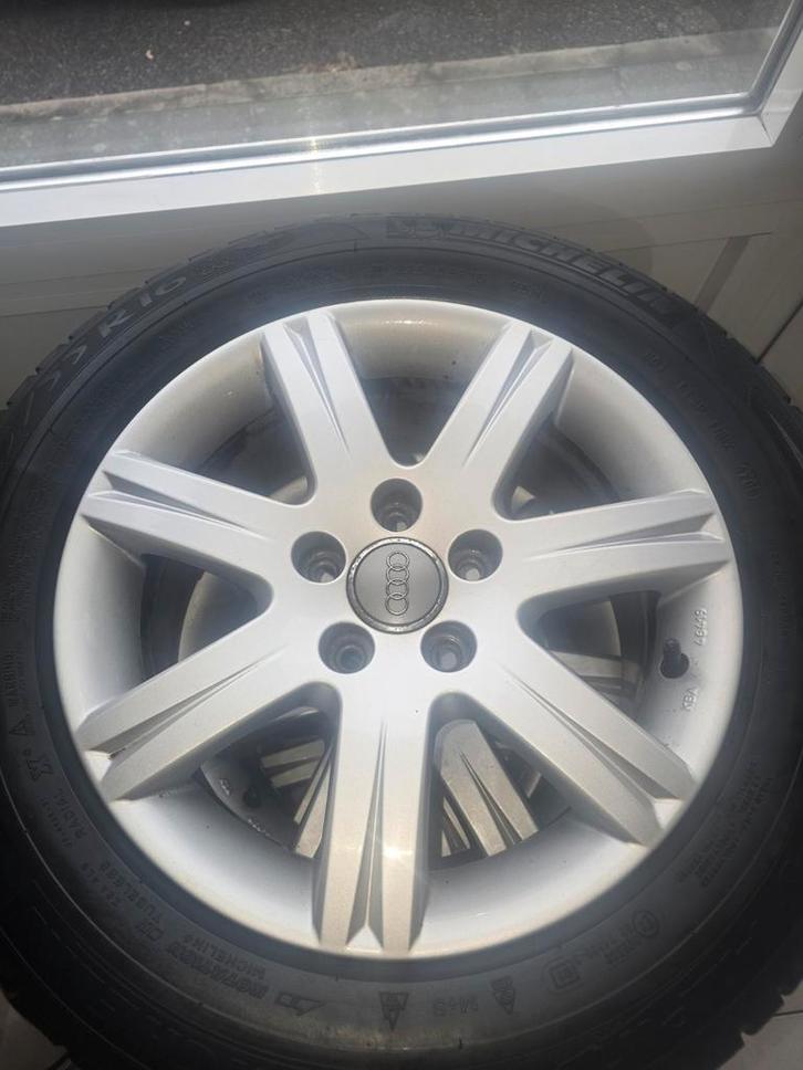 Roue Hiver Audi 5x112 225/55/16, Autos : Pièces & Accessoires, Pneus & Jantes, Pneu(s), Pneus hiver, 16 pouces