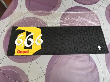 Duvel 6,66% rubberen toogmatten, 5 voor 75€ beschikbaar voor biedingen