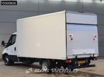 Iveco Daily 35C16 Laadklep Dubbellucht Bakwagen 160PK 3,5t T, Auto's, Bestelwagens en Lichte vracht, Gebruikt, Euro 6, Iveco, Wit