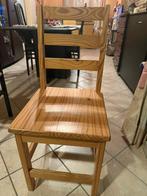 keukenstoelen 4 stuks hout, Ophalen, Gebruikt, Vier, Hout