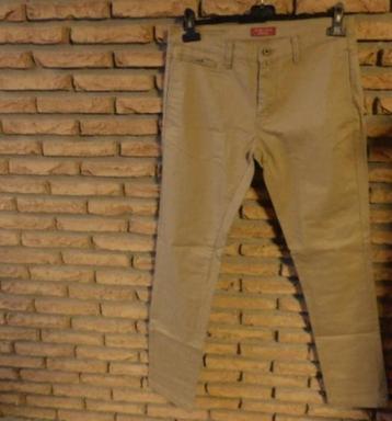 (9)- pantalon homme t.M beige -zara man -