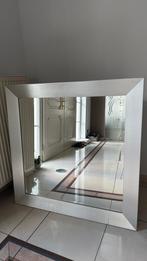Grand miroir épais 100 x 100 cm — cadre moderne, Enlèvement, Comme neuf