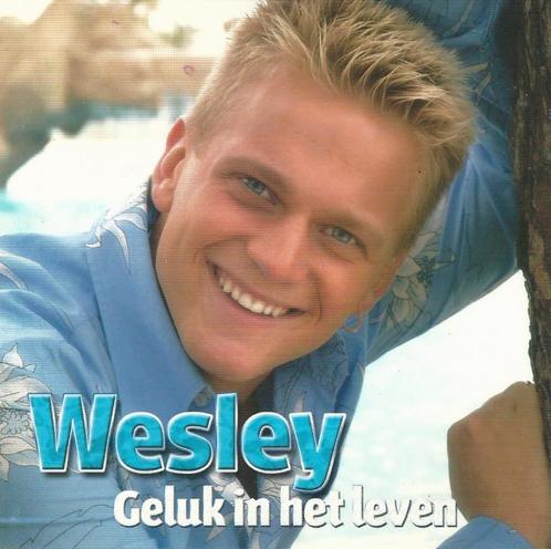CD * WESLEY - GELUK IN HET LEVEN, CD & DVD, CD | Néerlandophone, Comme neuf, Chanson réaliste ou Smartlap, Enlèvement ou Envoi