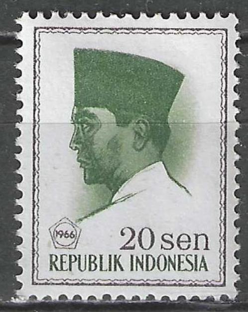 Indonesie 1966/1967 - Yvert 459 - President Sukarno (PF), Postzegels en Munten, Postzegels | Azië, Postfris, Verzenden